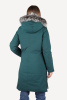 Пальто пуховое Скандия Top Arctic Goose (Женский; 54; Темно-Зеленый без*Меха)